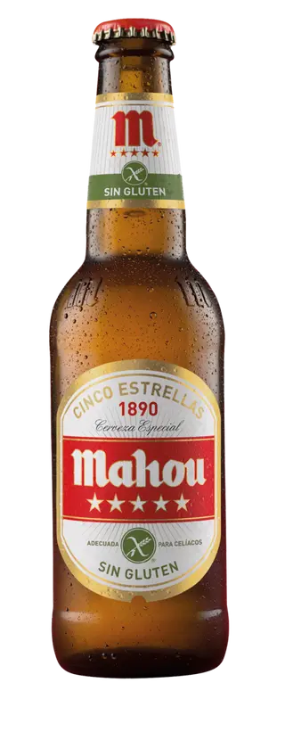 Cerveza Mahou sin gluten