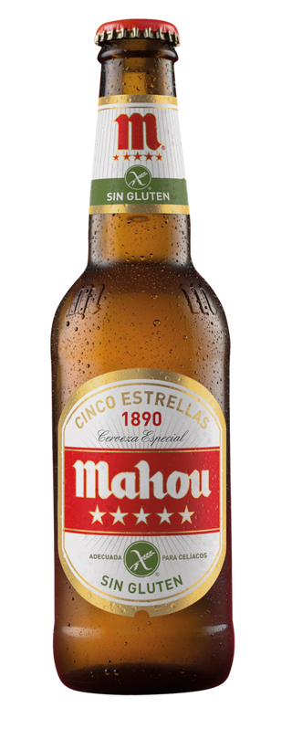 Cerveza Mahou sin gluten