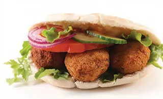 Panino falafel