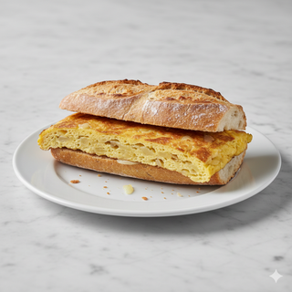 Bocadillo De Tortilla De Patatas