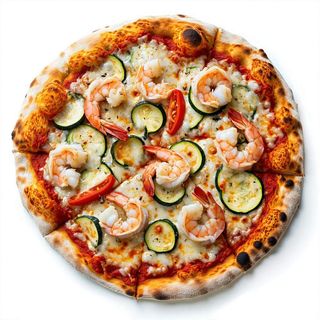 Gamberetti e zucchine