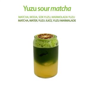 Yuzu Sour matcha can