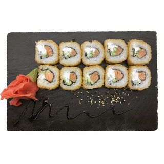 Темпура з лососем