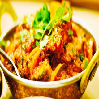 Lamb Karai com Arroz