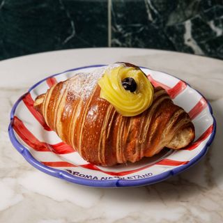 Cornetto Ischitano crema e amarena