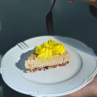 Кокосовий кеш'ю кейк без цукру