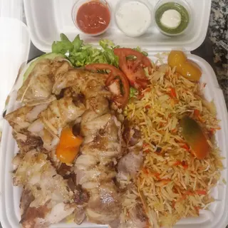 RISO CON KEBAB (NOVITA)