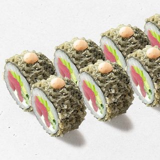 Futomak z tuńczykiem w tempurze