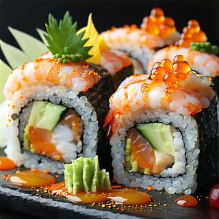 Ebi Tiger Futomaki 6szt