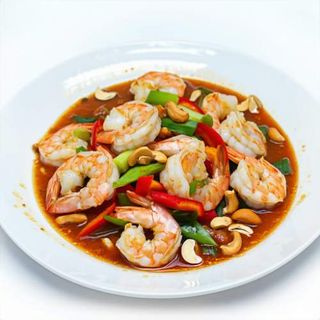 49.Gambas "Kon-Pao" Picante