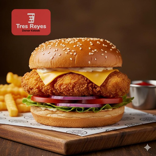Hamburguesa Crispy Chicken