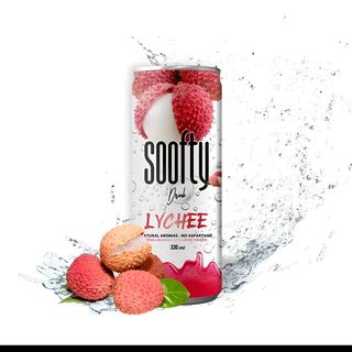 Soofty Lichi, apa cu aroma de lychee 330ml