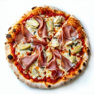 Prosciutto cotto e carciofi