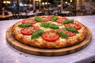 Pizza Jamon Y Rúcula (8 Porciones)