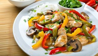 Creamy Chicken Stroganoff