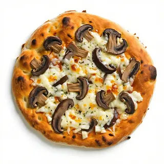 Pizza bianca - funghi Porcini