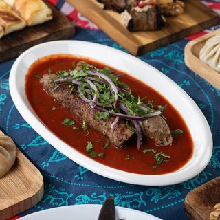 ქაბაბი საწებელში