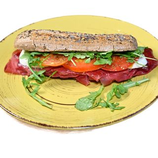 Panino bresaola e bufala
