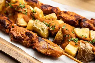 Morunos Con Patatas