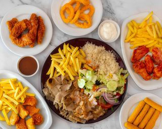 Menú Kebab Clásico