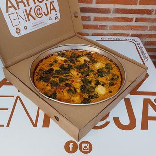 Arroz con Bacalao Atlántico ( 2 Raciones)