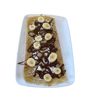 Crepe De Platano Y Chocolate 