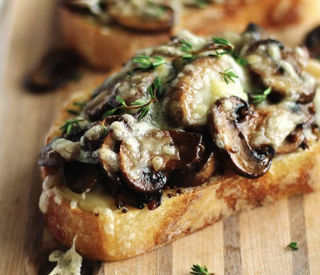 Garlic mushrooms