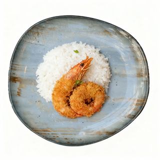 Pohovani gambori i riža