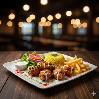 Plato De Alitas Pollo