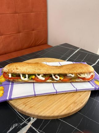 Veganski sendvič posno