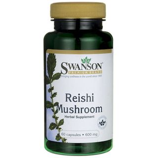 Reishi mushroom 600mg grzyb japoński 60 kapsułek SWANSON