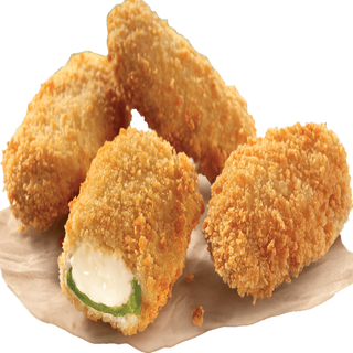 Jalapeños con queso