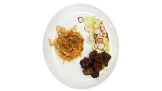 Seared Beef Tenderloin with Pasta