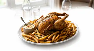 Poulet Mayonnaise Entier & Frites