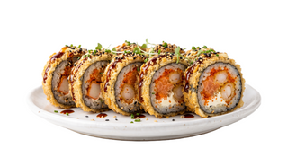 Fry Rolls  Salmon Crispy