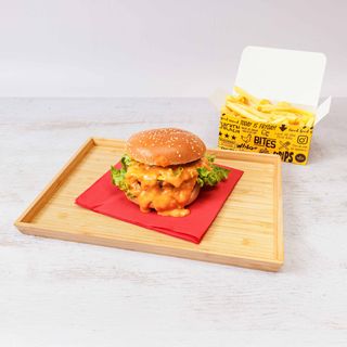 Menù doppio hamburger