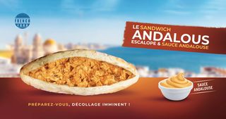 Sandwich Andalous Poulet