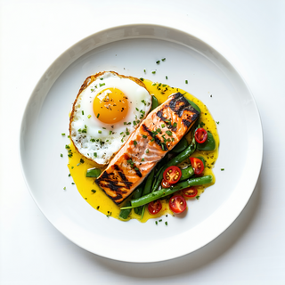 P-6 Salmón a la plancha