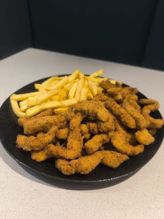 Tiras De Pollo Cajún Ración