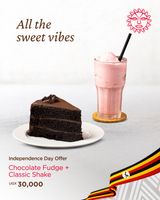 Chocolate fudge + Classic shake