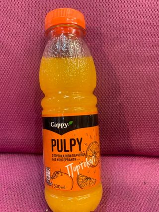 Cappy Pulpy Праскова (330мл)