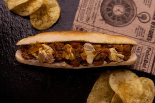 30 Montadito De Pollo Tandori Y Crema De Queso