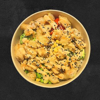 spicy Gamberi fritti pokè