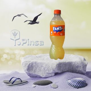 Fanta bottiglia 45 cl