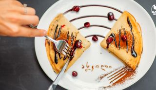 კრეპები ნუთელათი და ალუბლით