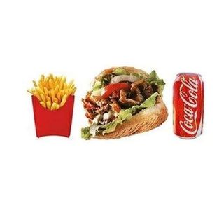 Menú Kebab Solo Carne