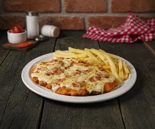 Milanesa Carbonara