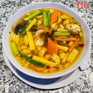 119 Sopa De Nabos Y Camarones