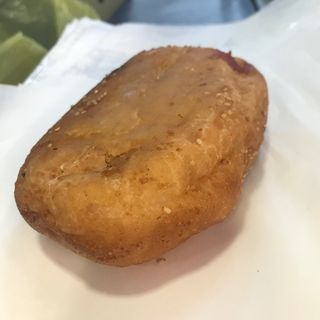 Calzone prosciutto e mozzarella fritto