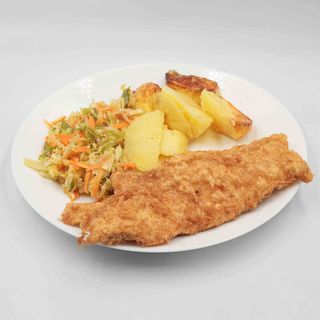 Панирано филе от риба тилапия с г-ра (350гр.)